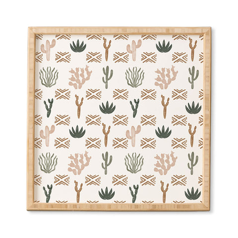 Marta Barragan Camarasa Desert boho V Framed Wall Art