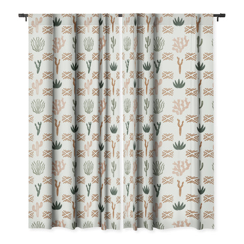 Marta Barragan Camarasa Desert boho V Blackout Window Curtain