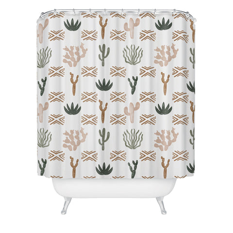 Marta Barragan Camarasa Desert boho V Shower Curtain