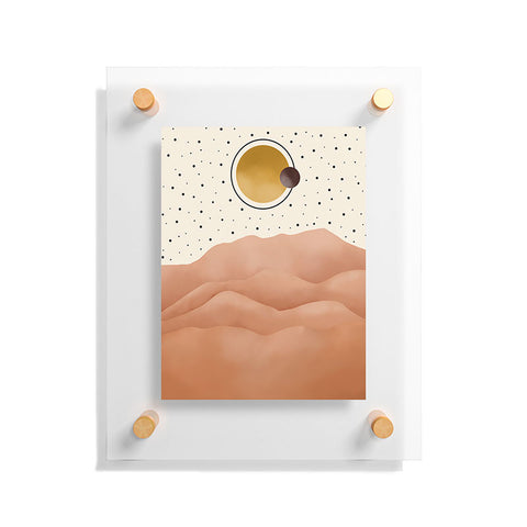 Marta Barragan Camarasa Desert dunes Floating Acrylic Print