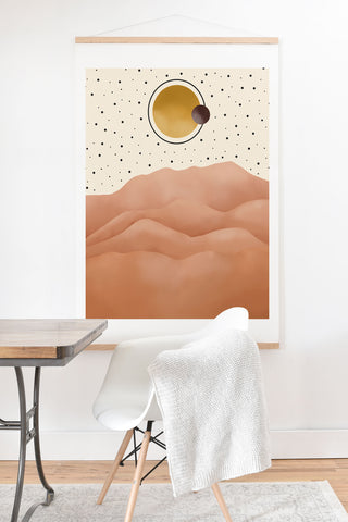 Marta Barragan Camarasa Desert dunes Art Print And Hanger