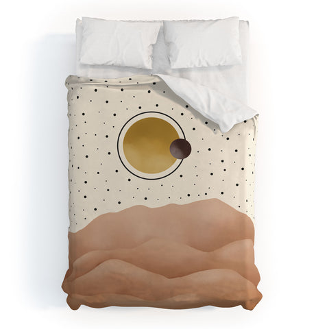 Marta Barragan Camarasa Desert dunes Duvet Cover