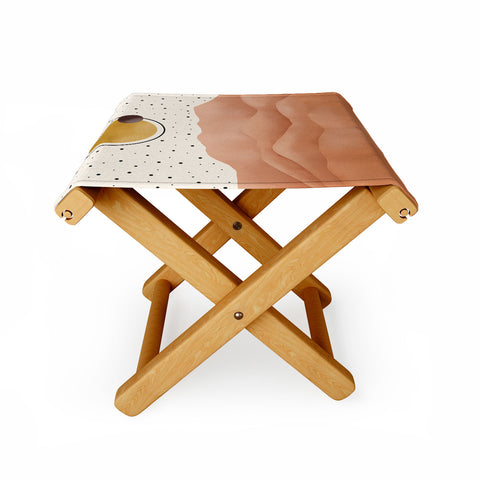 Marta Barragan Camarasa Desert dunes Folding Stool