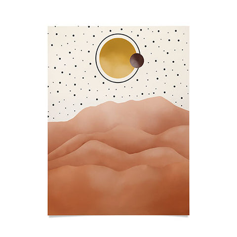 Marta Barragan Camarasa Desert dunes Poster