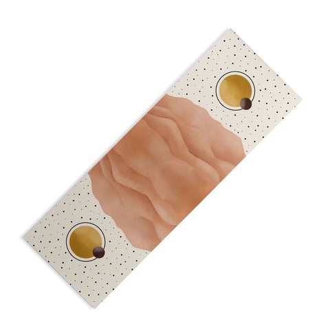 Marta Barragan Camarasa Desert dunes Yoga Mat
