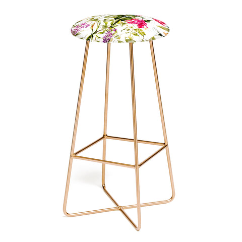 Marta Barragan Camarasa detailed botanical garden Bar Stool