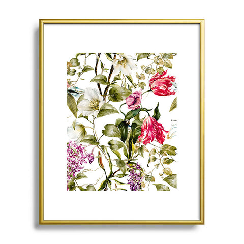 Marta Barragan Camarasa detailed botanical garden Metal Framed Art Print