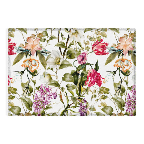 Marta Barragan Camarasa detailed botanical garden Outdoor Rug