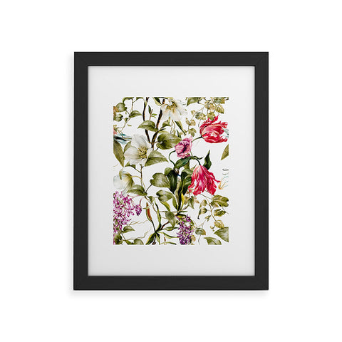 Marta Barragan Camarasa detailed botanical garden Framed Art Print