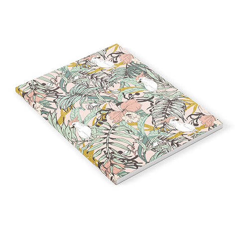 Marta Barragan Camarasa Drawing exotic birds in the rainforest Notebook