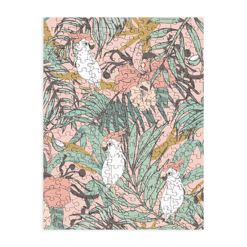 Marta Barragan Camarasa Drawing exotic birds in the rainforest Puzzle