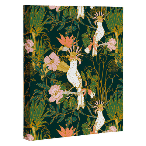 Marta Barragan Camarasa Drawing of exotic birds in the Art Canvas