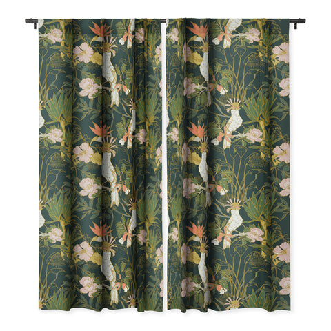 Marta Barragan Camarasa Drawing of exotic birds in the Blackout Non Repeat