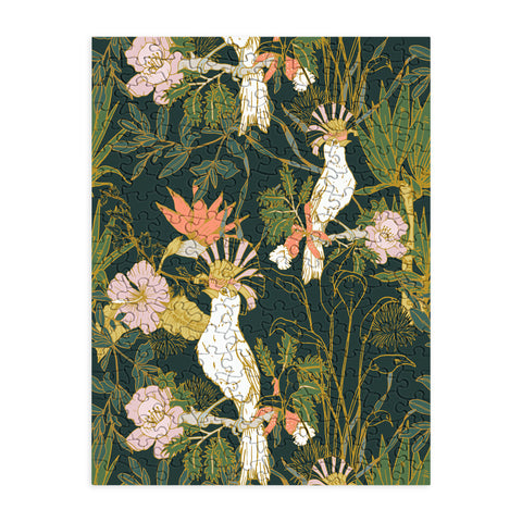 Marta Barragan Camarasa Drawing of exotic birds in the Puzzle