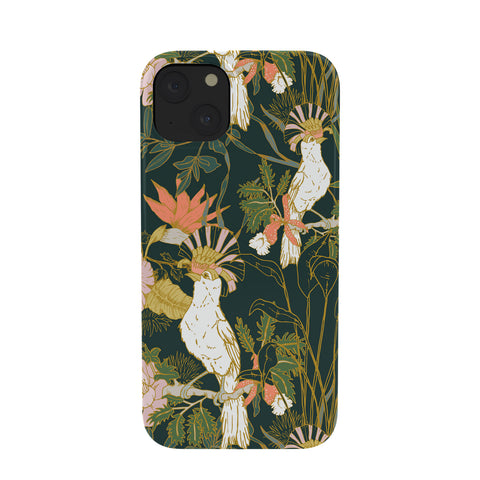 Marta Barragan Camarasa Drawing of exotic birds in the Phone Case