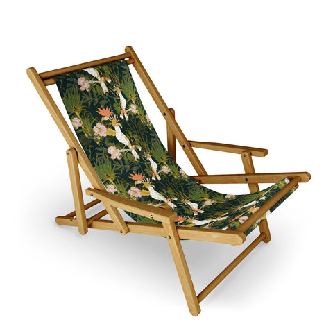 Marta Barragan Camarasa Drawing of exotic birds in the Sling Chair