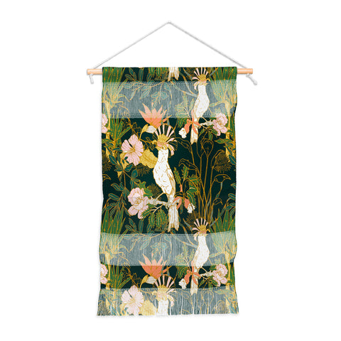 Marta Barragan Camarasa Drawing of exotic birds in the Wall Hanging Portrait