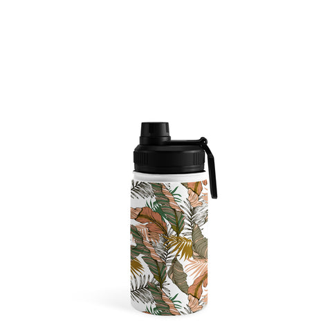 Marta Barragan Camarasa Drawing of wild tropical jungle I Water Bottle