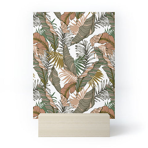 Marta Barragan Camarasa Drawing of wild tropical jungle I Mini Art Print