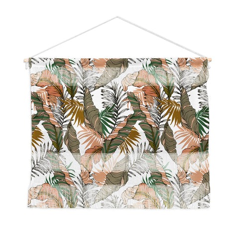 Marta Barragan Camarasa Drawing of wild tropical jungle I Wall Hanging Landscape