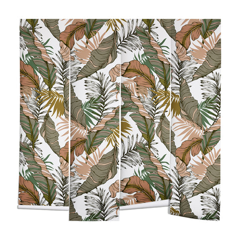 Marta Barragan Camarasa Drawing of wild tropical jungle I Wall Mural