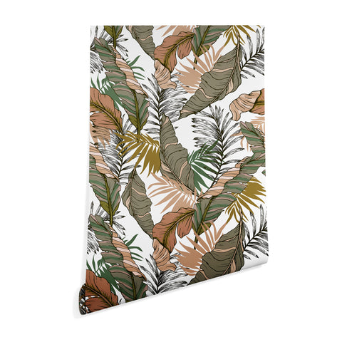 Marta Barragan Camarasa Drawing of wild tropical jungle I Wallpaper