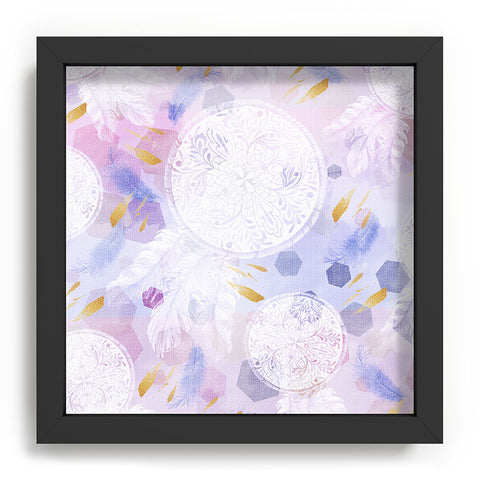 Marta Barragan Camarasa Dreamcatcher with geometric Recessed Framing Square