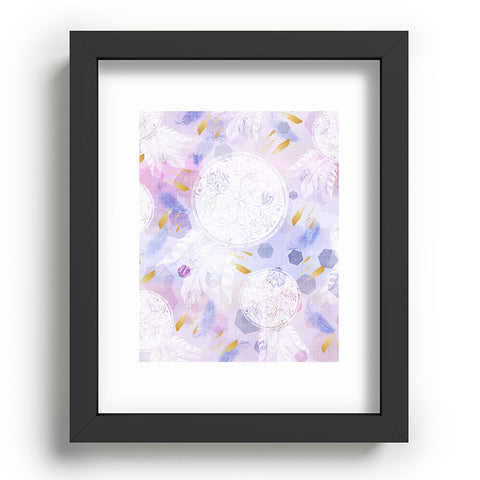 Marta Barragan Camarasa Dreamcatcher with geometric Recessed Framing Rectangle