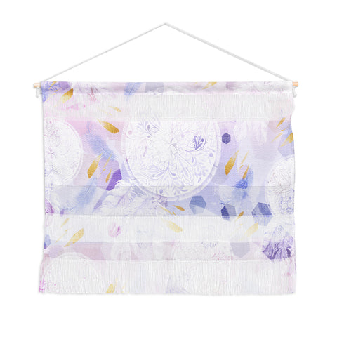 Marta Barragan Camarasa Dreamcatcher with geometric Wall Hanging Landscape