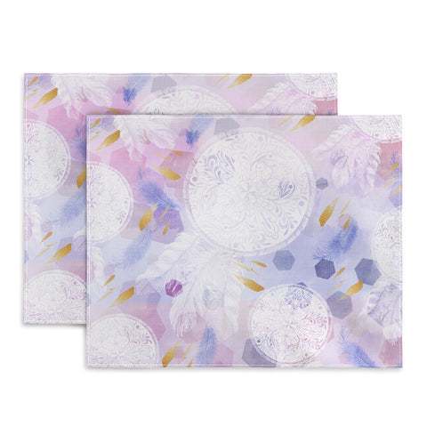 Marta Barragan Camarasa Dreamcatcher with geometric Placemat