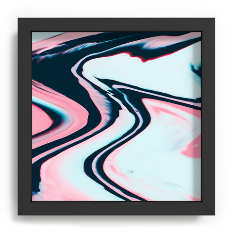 Marta Barragan Camarasa Effect marble glitch Recessed Framing Square