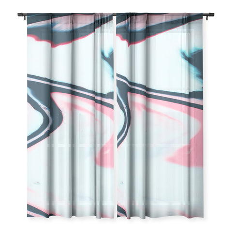 Marta Barragan Camarasa Effect marble glitch Sheer Non Repeat