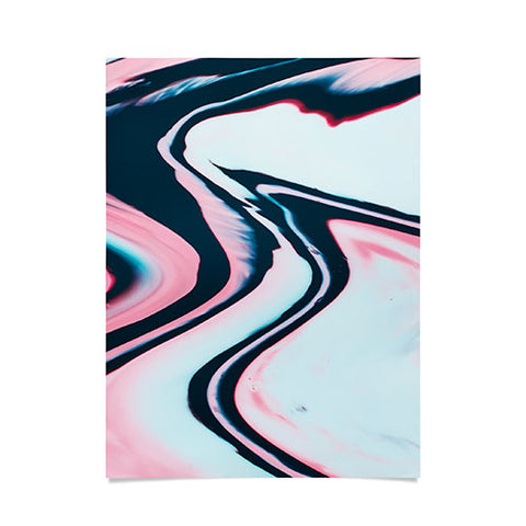 Marta Barragan Camarasa Effect marble glitch Poster