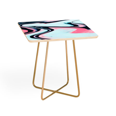 Marta Barragan Camarasa Effect marble glitch Side Table