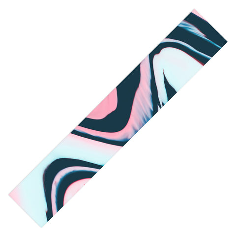 Marta Barragan Camarasa Effect marble glitch Table Runner