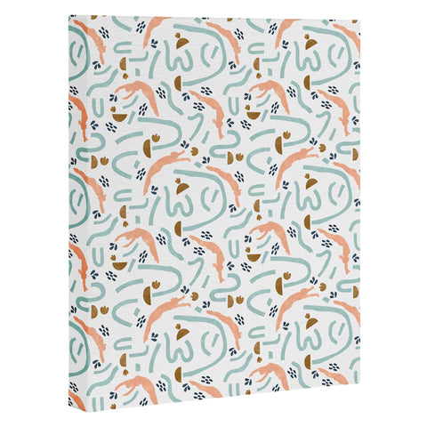 Marta Barragan Camarasa Enjoying sea and sun Art Canvas