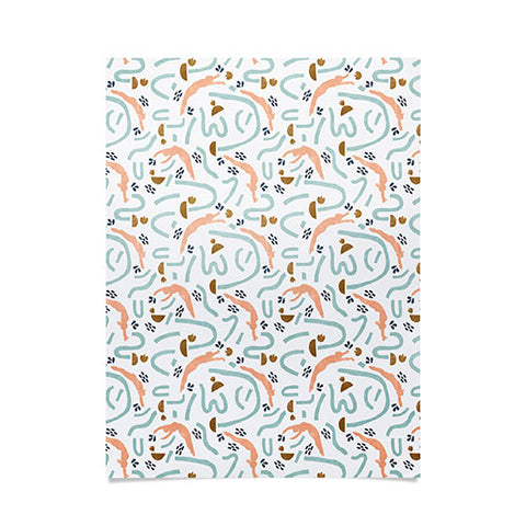 Marta Barragan Camarasa Enjoying sea and sun Poster