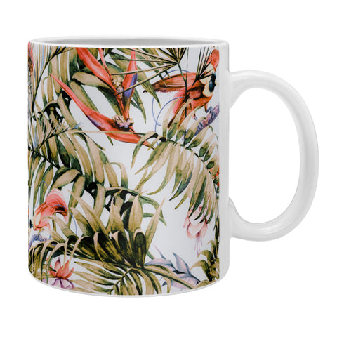 Marta Barragan Camarasa Exotic birds in the jungle paradise Coffee Mug