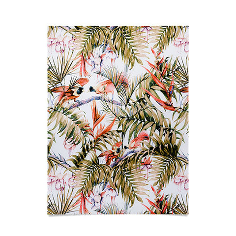 Marta Barragan Camarasa Exotic birds in the jungle paradise Poster