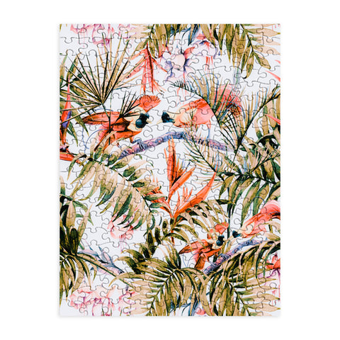 Marta Barragan Camarasa Exotic birds in the jungle paradise Puzzle