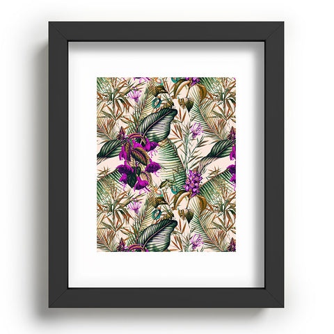 Marta Barragan Camarasa Exotic botanical foliage 018 Recessed Framing Rectangle