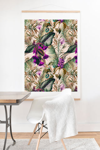 Marta Barragan Camarasa Exotic botanical foliage 018 Art Print And Hanger