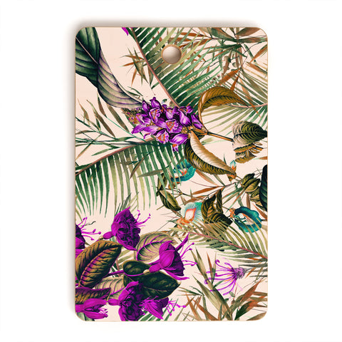 Marta Barragan Camarasa Exotic botanical foliage 018 Cutting Board Rectangle