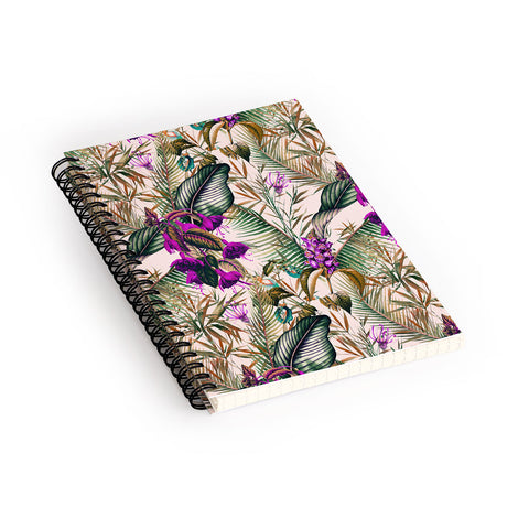 Marta Barragan Camarasa Exotic botanical foliage 018 Spiral Notebook