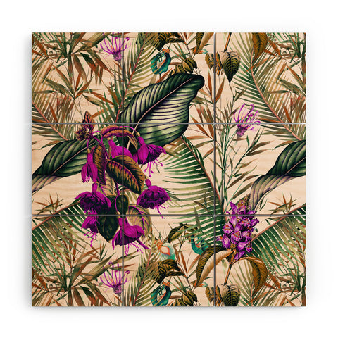Marta Barragan Camarasa Exotic botanical foliage 018 Wood Wall Mural