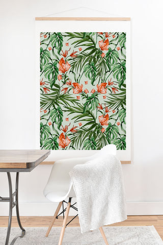 Marta Barragan Camarasa Exotic flower nature 027 Art Print And Hanger