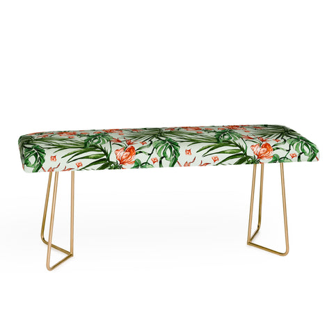 Marta Barragan Camarasa Exotic flower nature 027 Bench