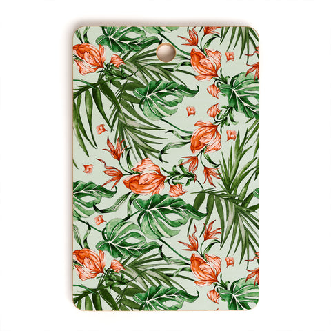 Marta Barragan Camarasa Exotic flower nature 027 Cutting Board Rectangle