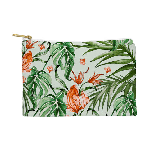 Marta Barragan Camarasa Exotic flower nature 027 Pouch