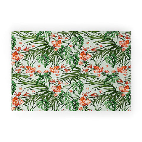 Marta Barragan Camarasa Exotic flower nature 027 Welcome Mat